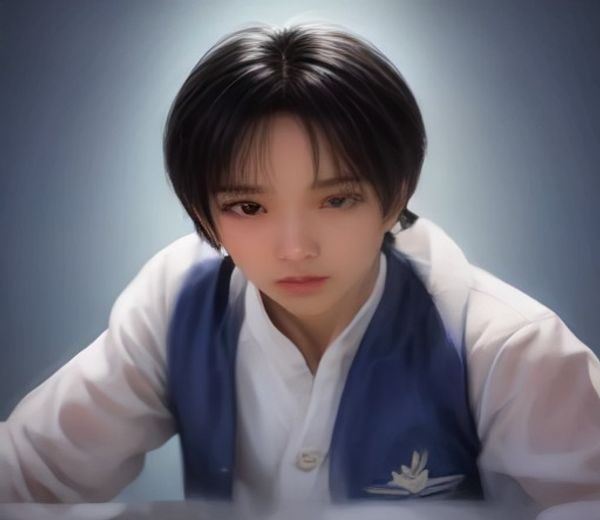 阳光充足的窗台上一盆翠绿的害羞草，轻触后小叶片迅速合拢，叶脉清晰可见，背景为奶油色木质窗框，自然温馨